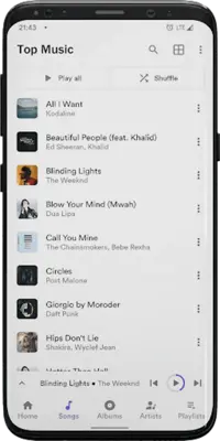 Top Music Player android App screenshot 4